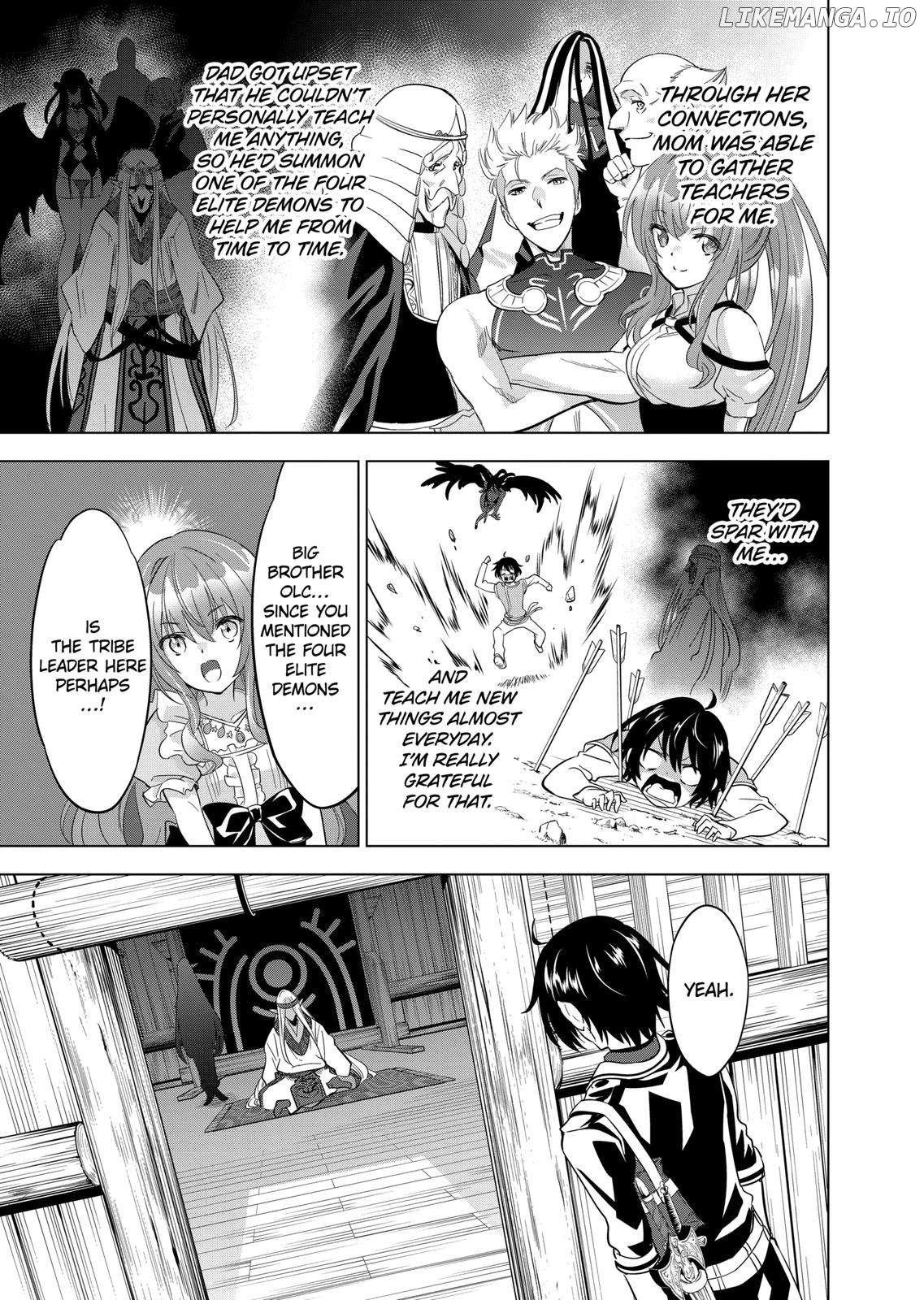 Shijou Saikyou Orc-San No Tanoshii Tanetsuke Harem Zukuri chapter 54 - page 3