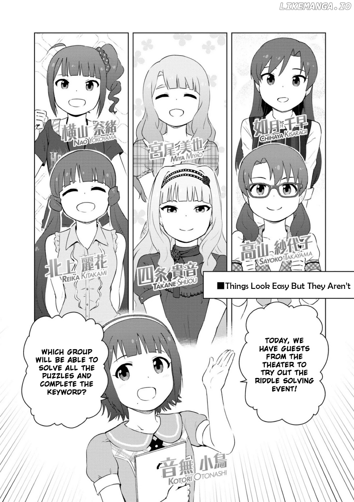 THE iDOLM@STER Million Live! Theater Days - LIVELY FLOWERS chapter 11 - page 2