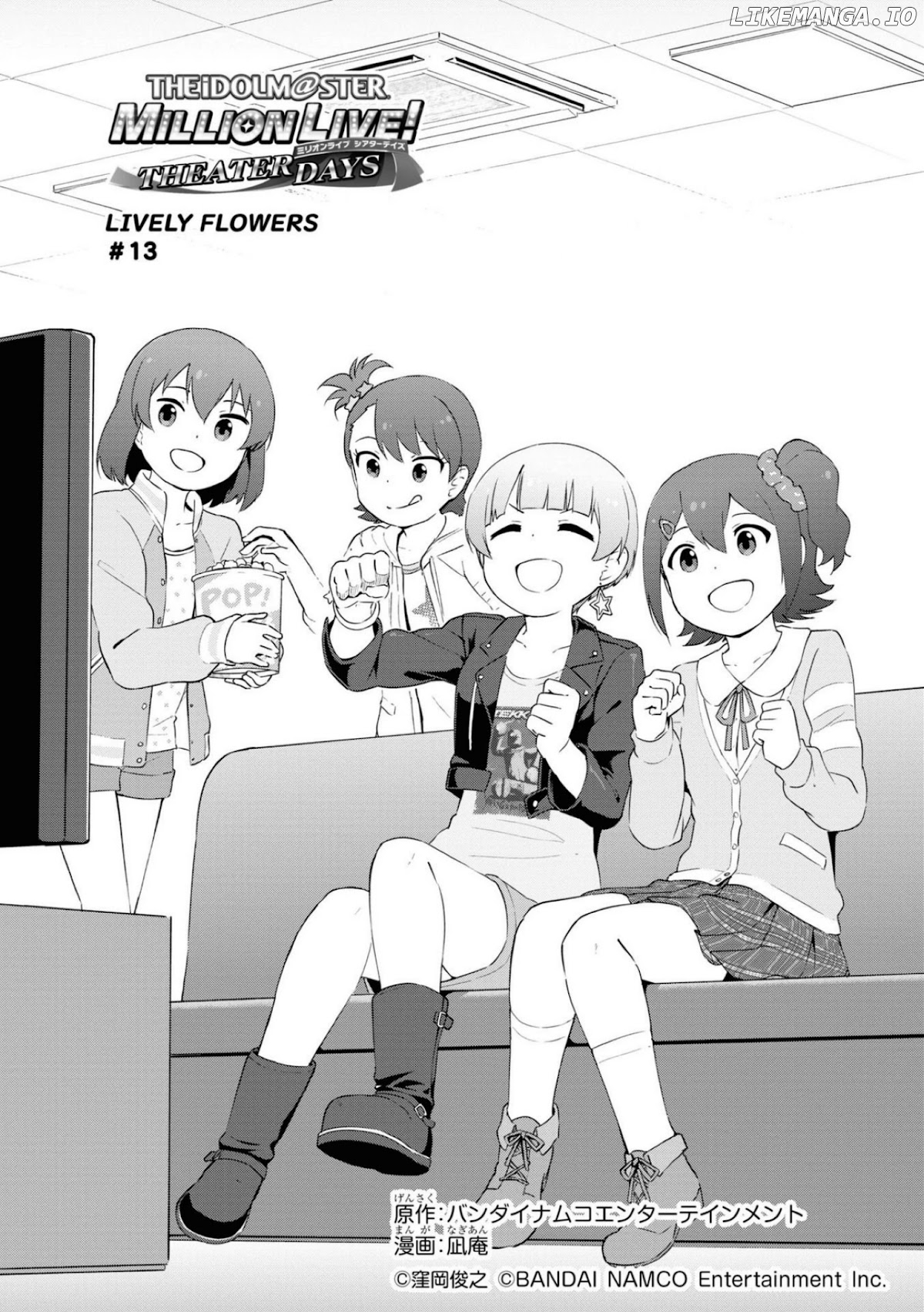 THE iDOLM@STER Million Live! Theater Days - LIVELY FLOWERS chapter 13 - page 1