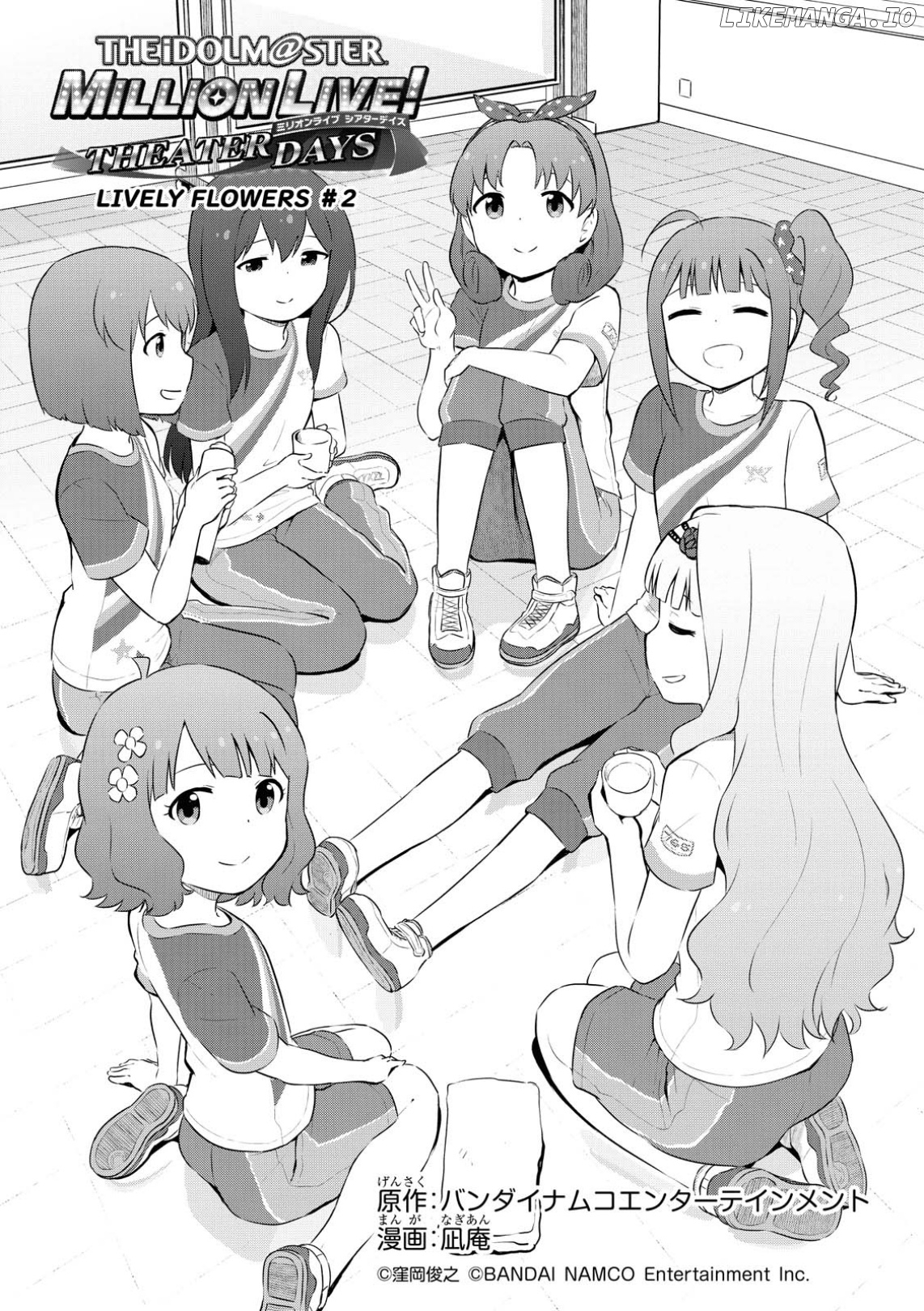 THE iDOLM@STER Million Live! Theater Days - LIVELY FLOWERS chapter 2 - page 1