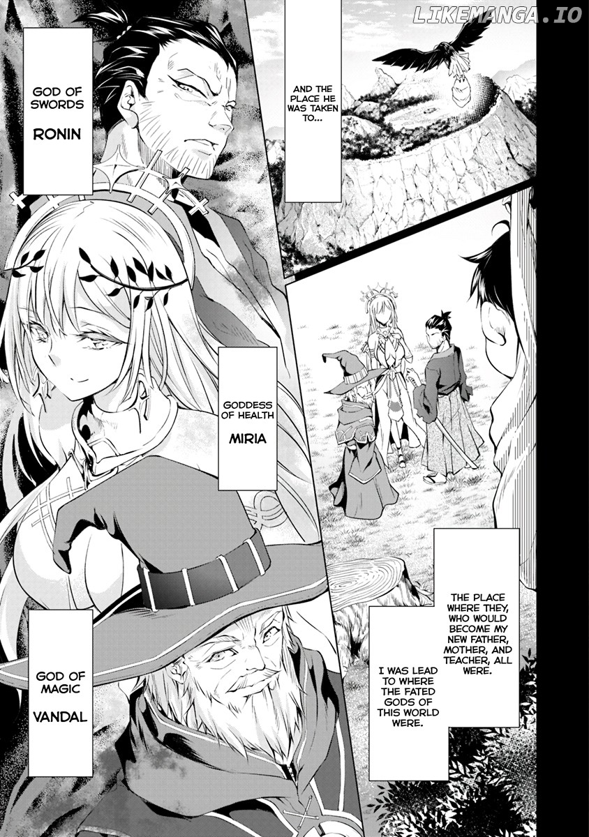 Kamigami Ni Sodaterare Shimo No, Saikyou To Naru chapter 1.1 - page 14