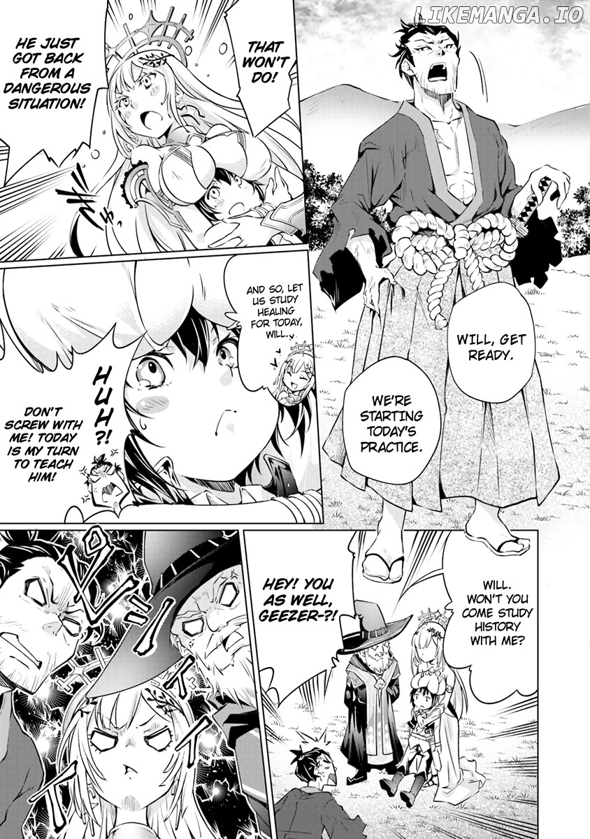 Kamigami Ni Sodaterare Shimo No, Saikyou To Naru chapter 1.1 - page 18