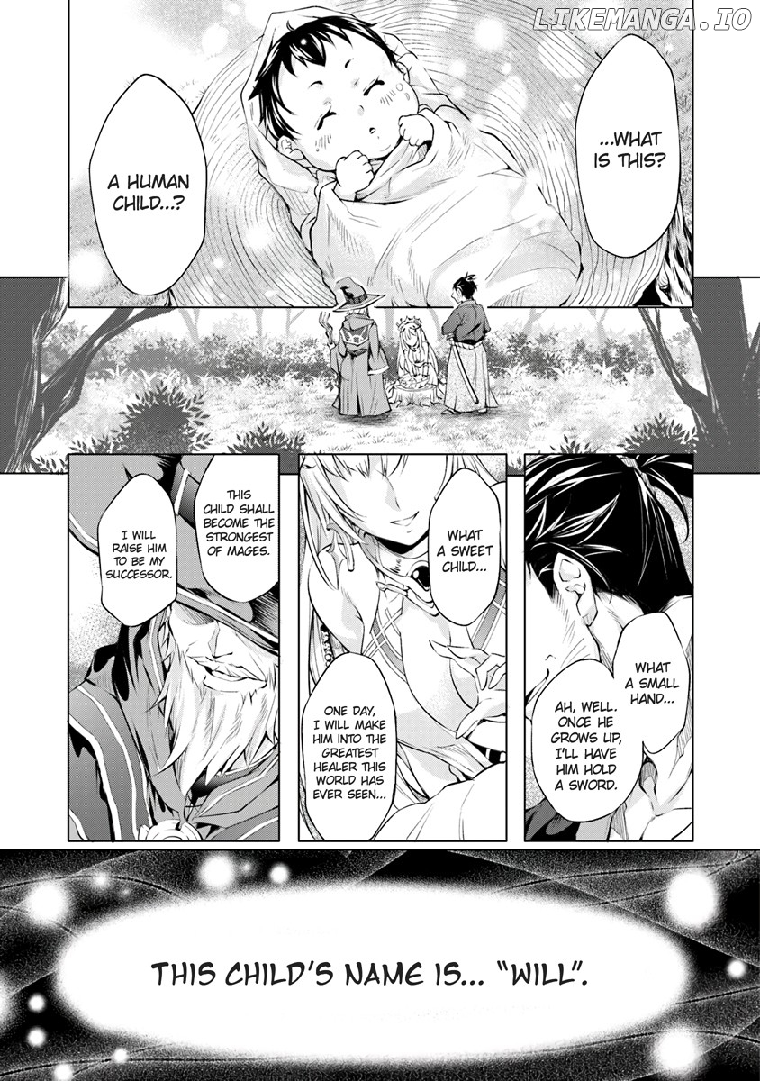 Kamigami Ni Sodaterare Shimo No, Saikyou To Naru chapter 1.1 - page 2