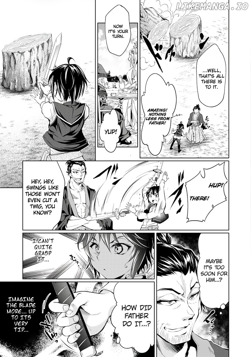 Kamigami Ni Sodaterare Shimo No, Saikyou To Naru chapter 1.1 - page 22