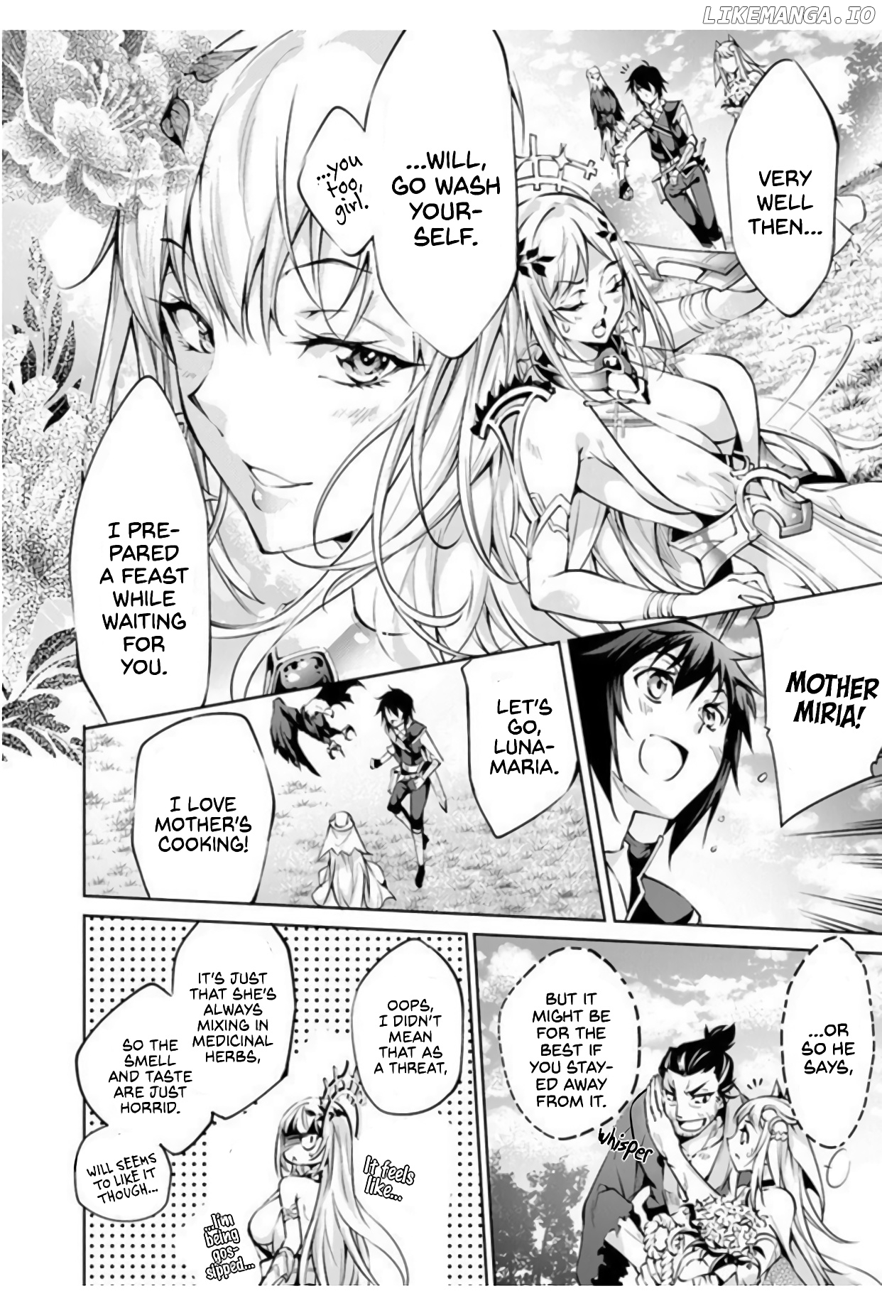 Kamigami Ni Sodaterare Shimo No, Saikyou To Naru chapter 8 - page 11