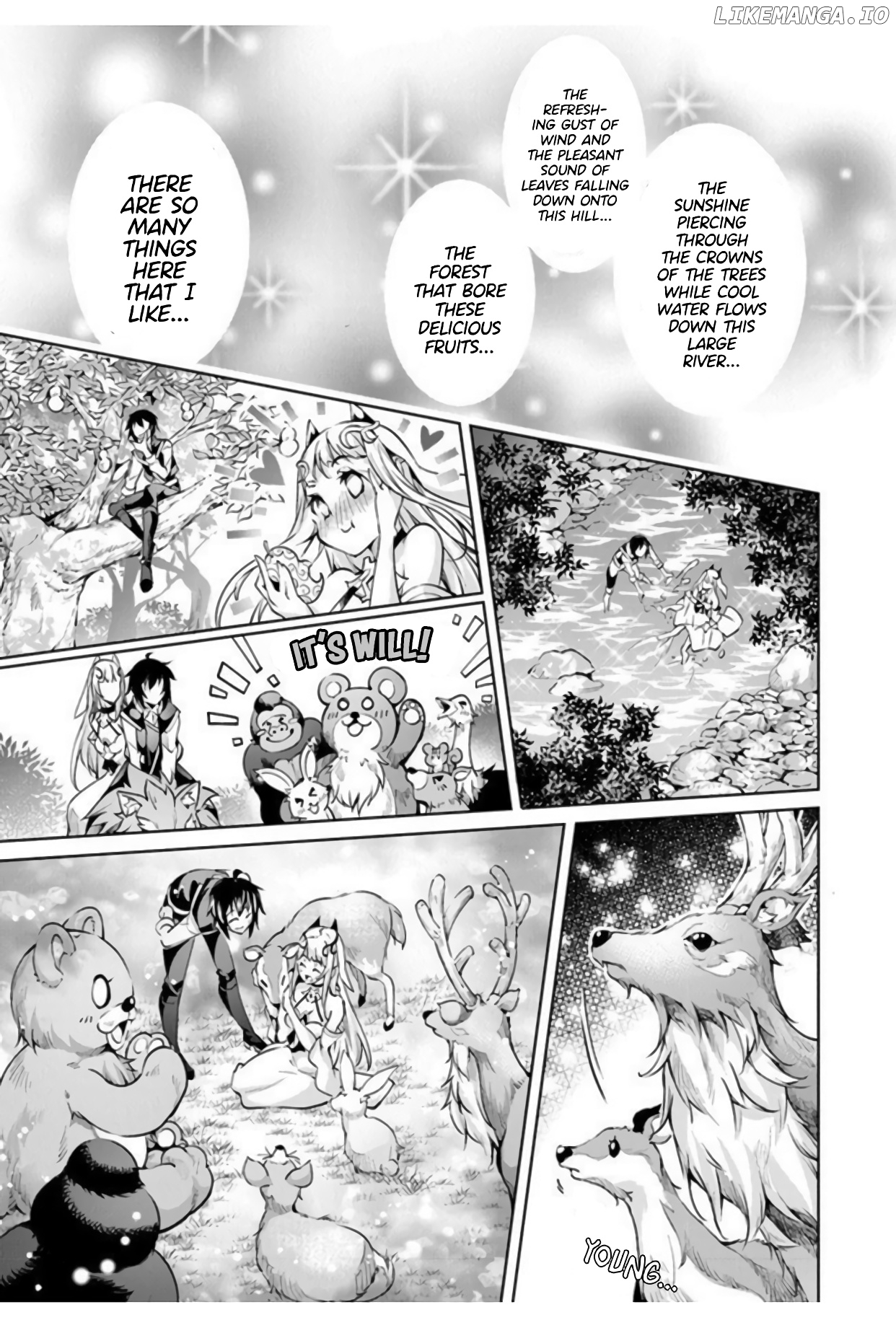 Kamigami Ni Sodaterare Shimo No, Saikyou To Naru chapter 8 - page 21
