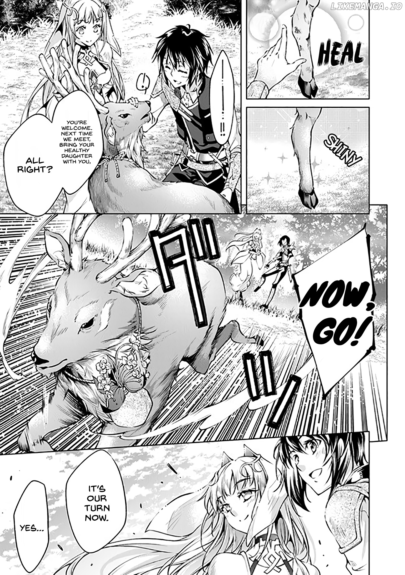 Kamigami Ni Sodaterare Shimo No, Saikyou To Naru chapter 7 - page 21