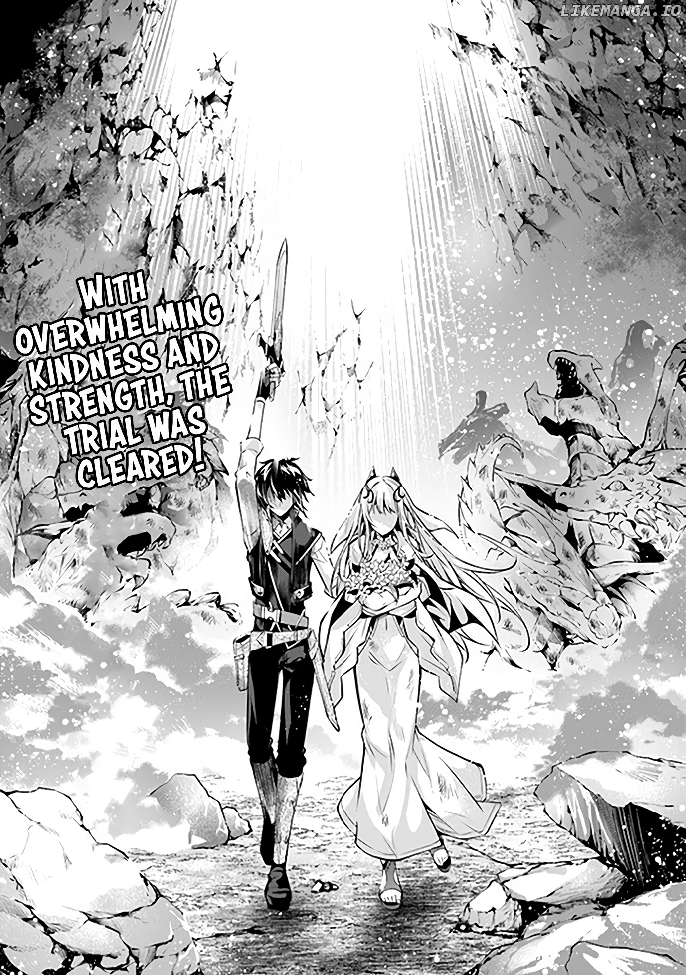 Kamigami Ni Sodaterare Shimo No, Saikyou To Naru chapter 7 - page 25