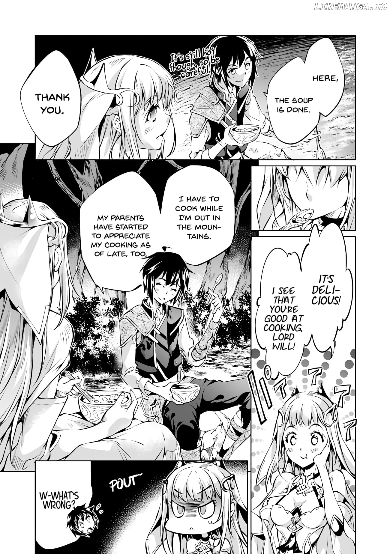 Kamigami Ni Sodaterare Shimo No, Saikyou To Naru chapter 6 - page 3