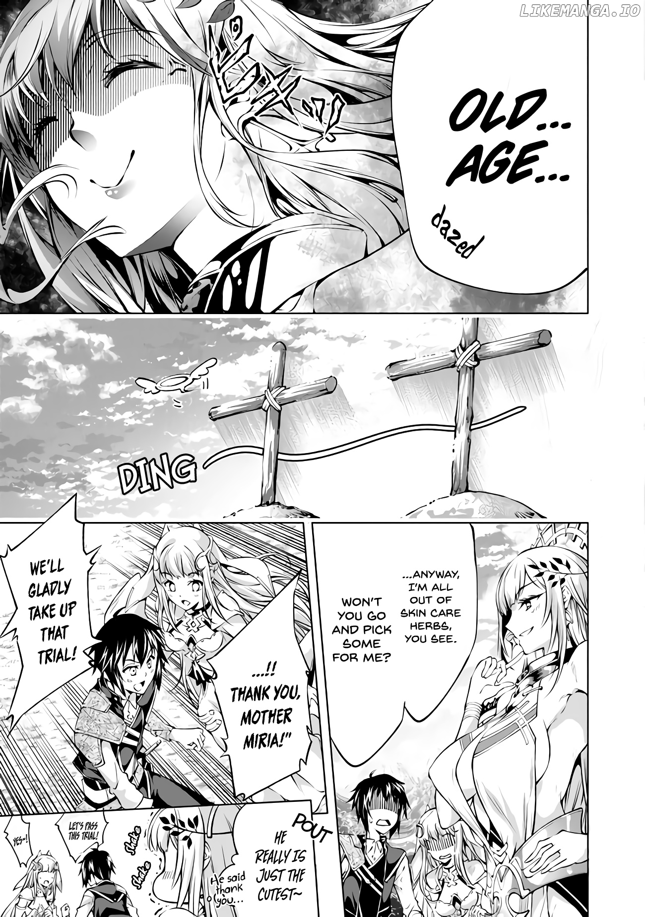 Kamigami Ni Sodaterare Shimo No, Saikyou To Naru chapter 6 - page 9