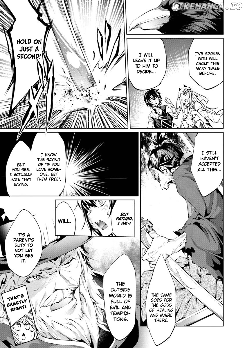 Kamigami Ni Sodaterare Shimo No, Saikyou To Naru chapter 4 - page 9