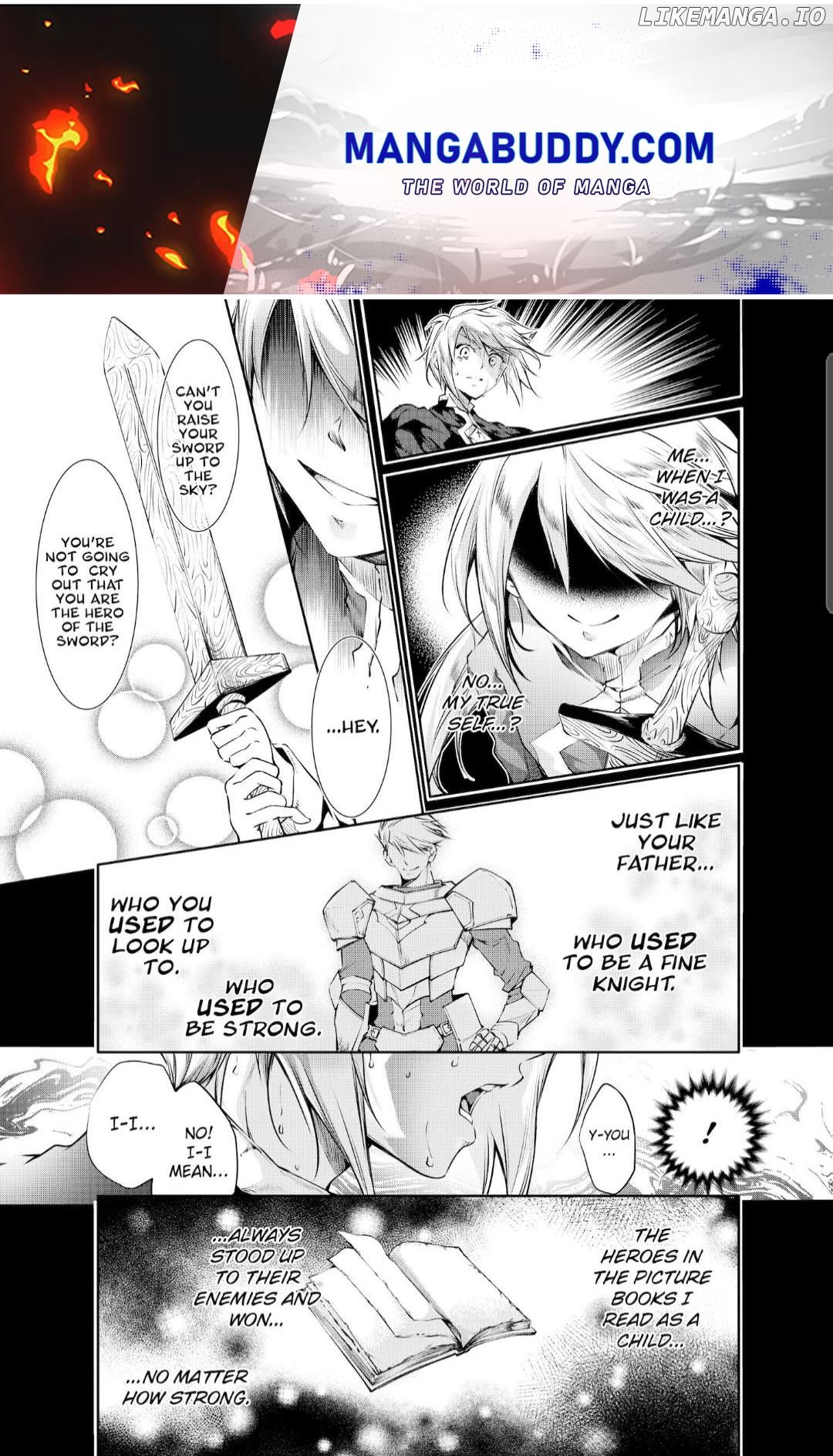Kamigami Ni Sodaterare Shimo No, Saikyou To Naru chapter 24.2 - page 1