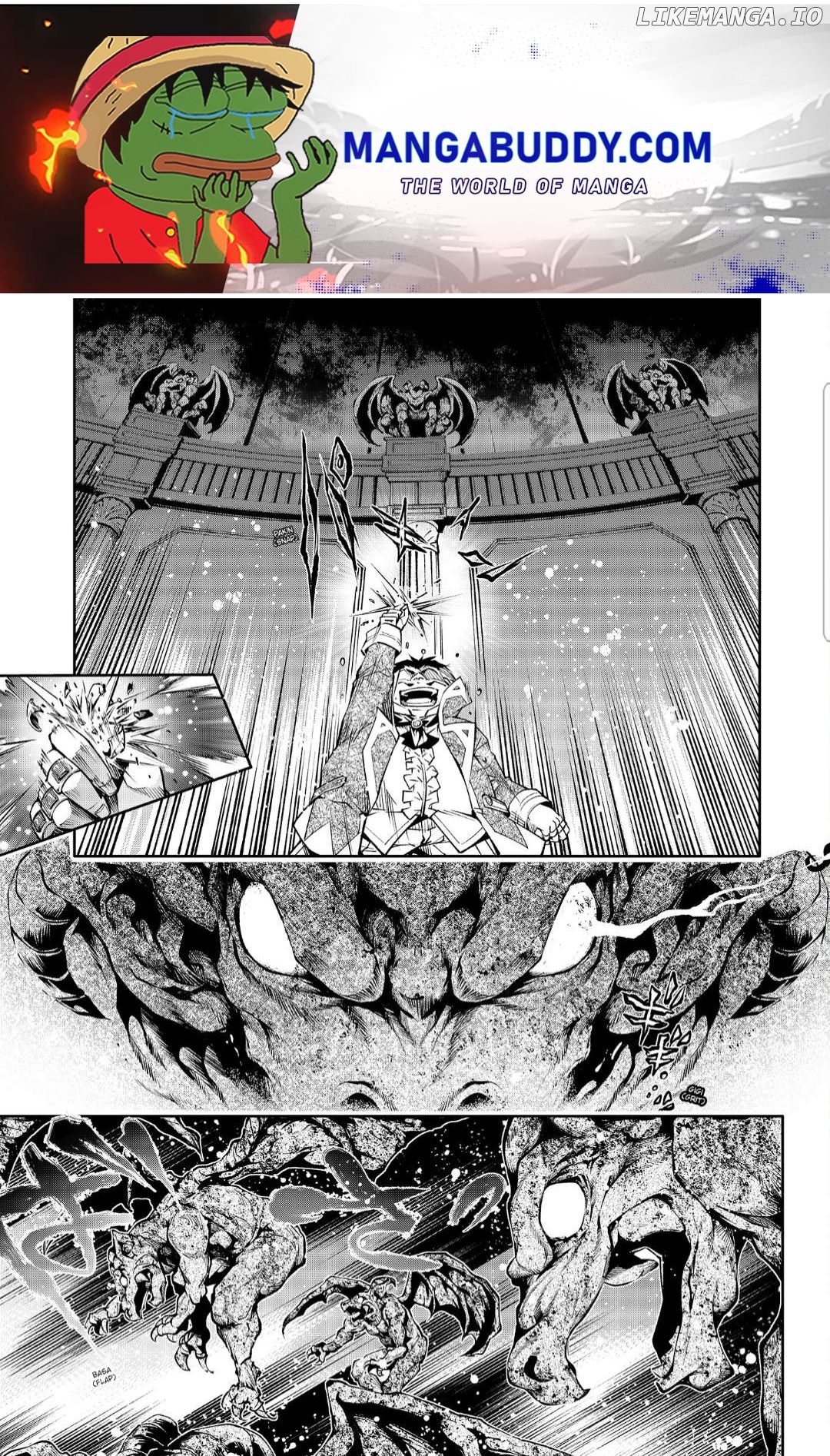 Kamigami Ni Sodaterare Shimo No, Saikyou To Naru chapter 22.2 - page 1