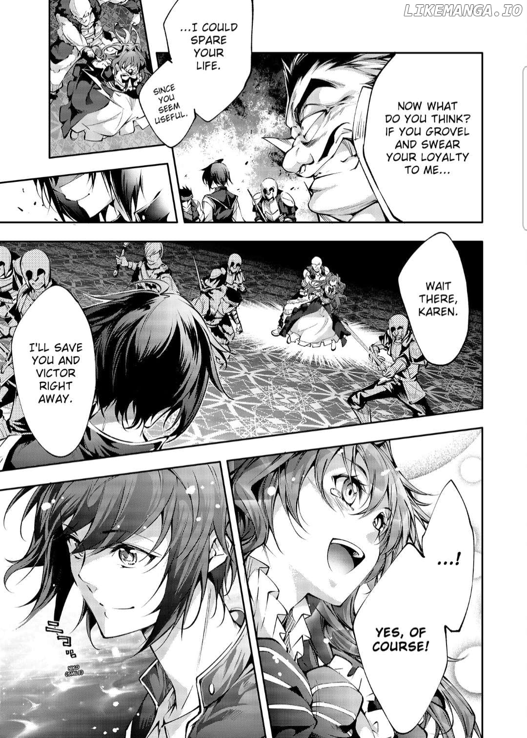 Kamigami Ni Sodaterare Shimo No, Saikyou To Naru chapter 22.2 - page 3