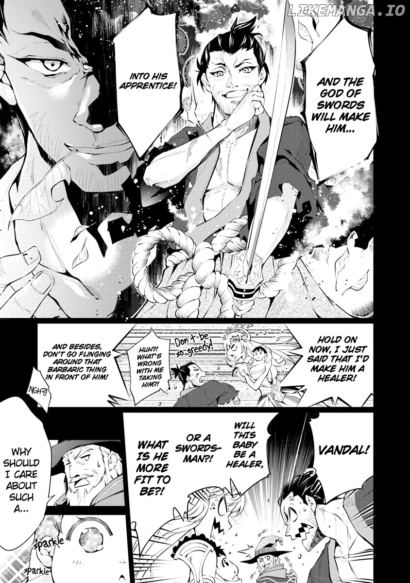 Kamigami Ni Sodaterare Shimo No, Saikyou To Naru chapter 1.2 - page 10