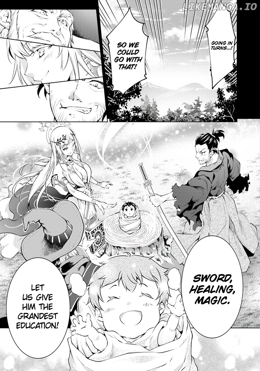 Kamigami Ni Sodaterare Shimo No, Saikyou To Naru chapter 1.2 - page 14