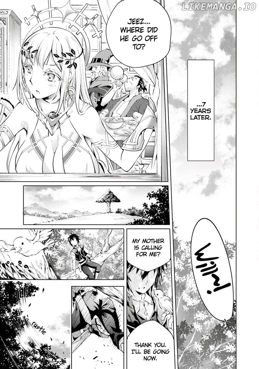 Kamigami Ni Sodaterare Shimo No, Saikyou To Naru chapter 1.2 - page 24