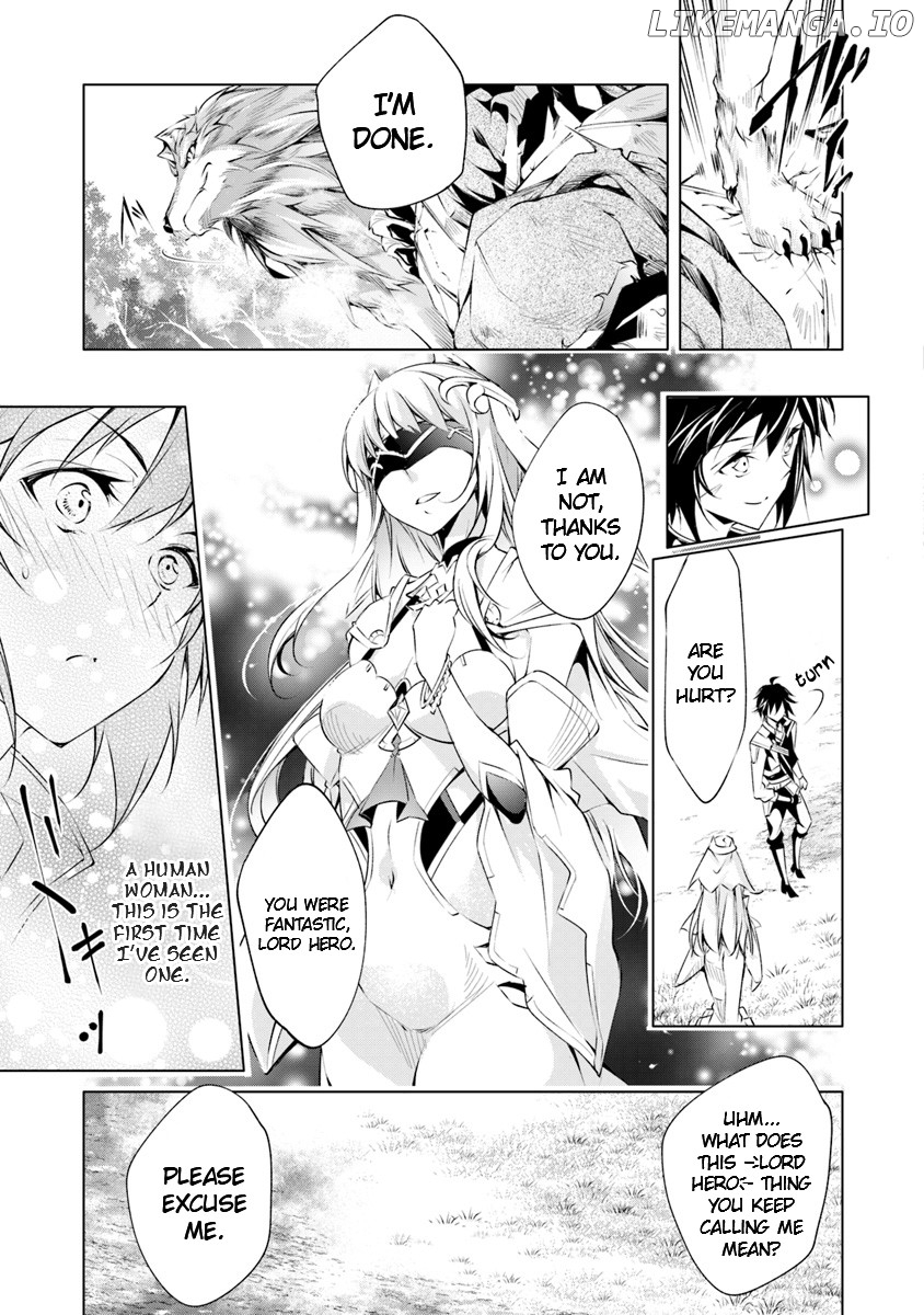 Kamigami Ni Sodaterare Shimo No, Saikyou To Naru chapter 2 - page 23