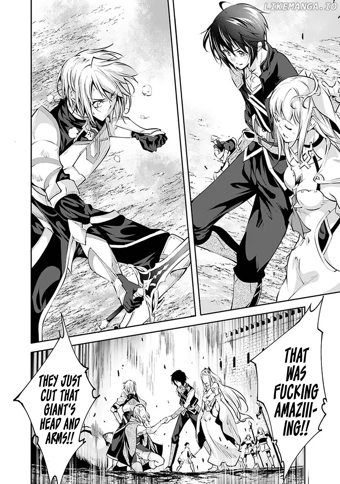 Kamigami Ni Sodaterare Shimo No, Saikyou To Naru chapter 19 - page 12