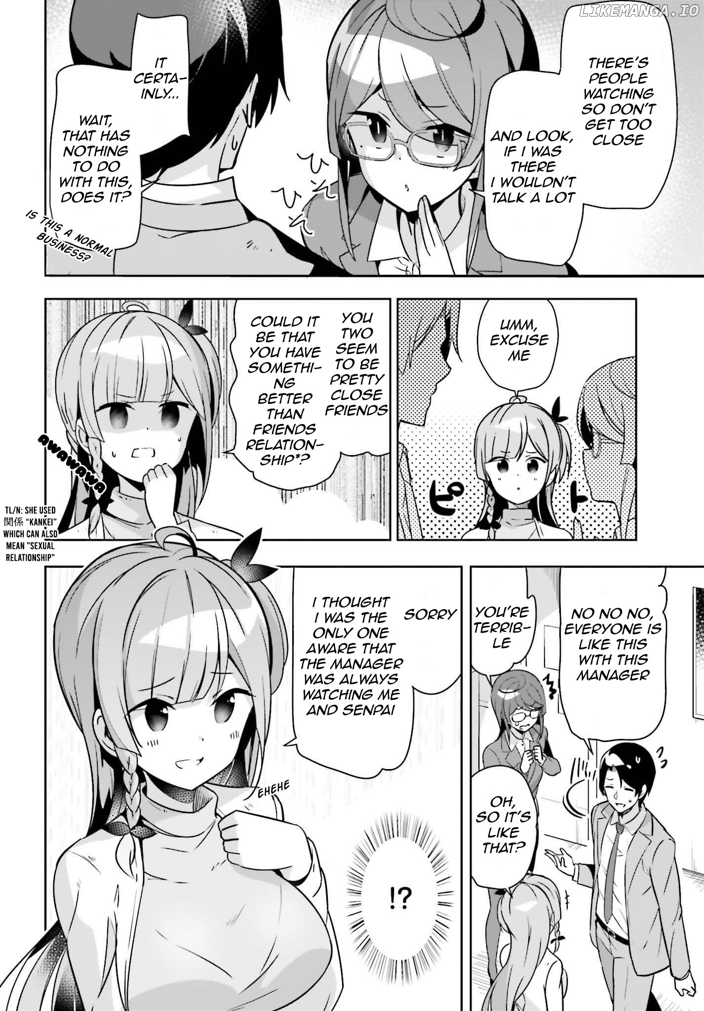 Senpai! Let's Have an Office Romance ♪ chapter 6.2 - page 3