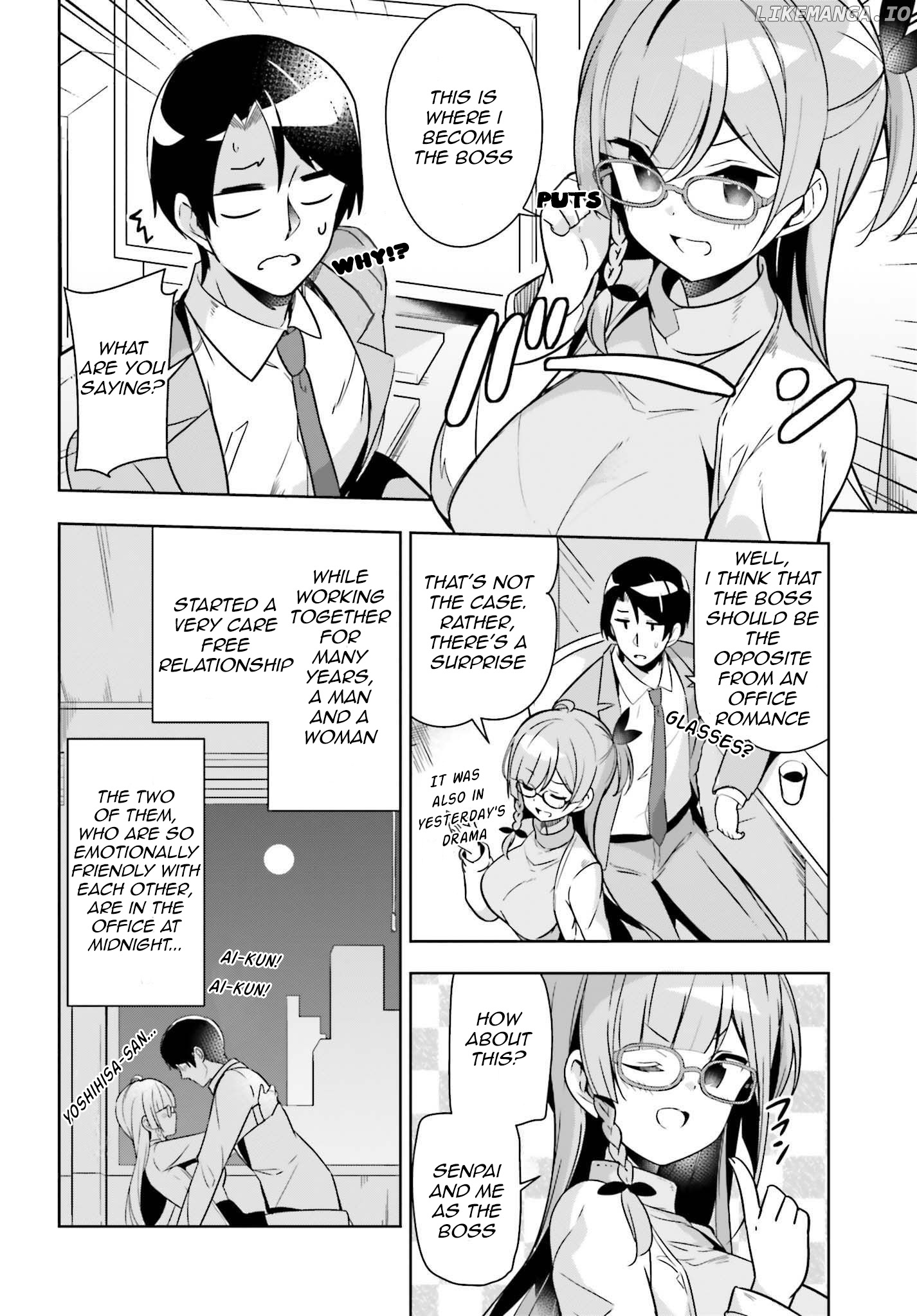 Senpai! Let's Have an Office Romance ♪ chapter 6.1 - page 5