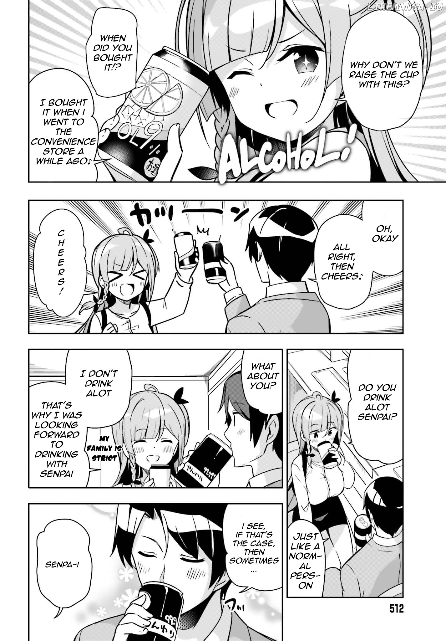 Senpai! Let's Have an Office Romance ♪ chapter 5.2 - page 3