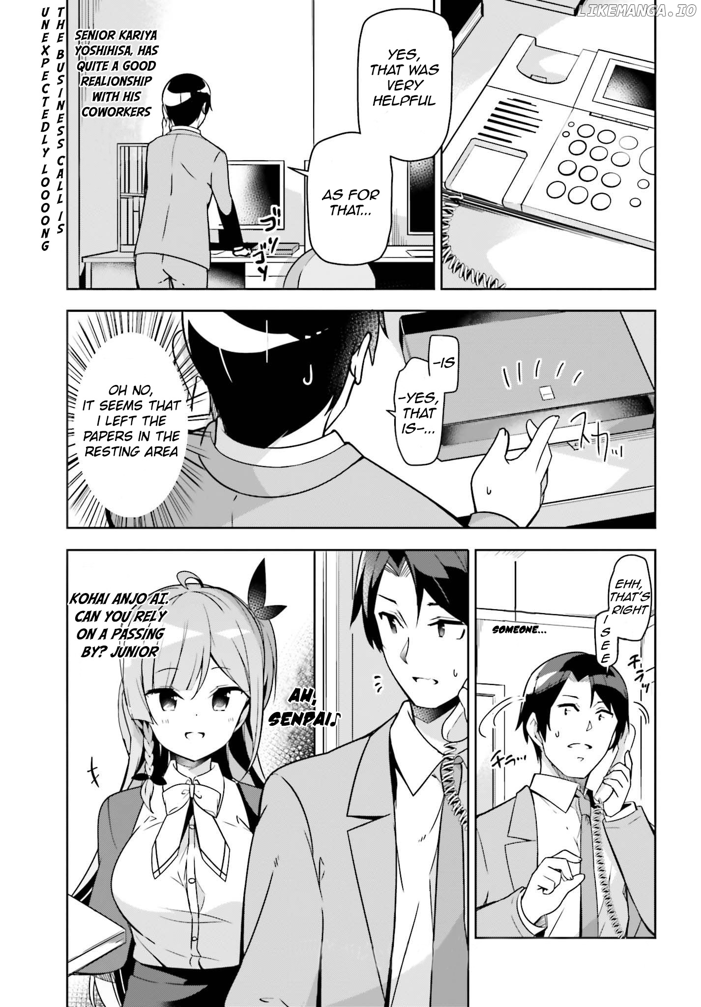 Senpai! Let's Have an Office Romance ♪ chapter 5.1 - page 2