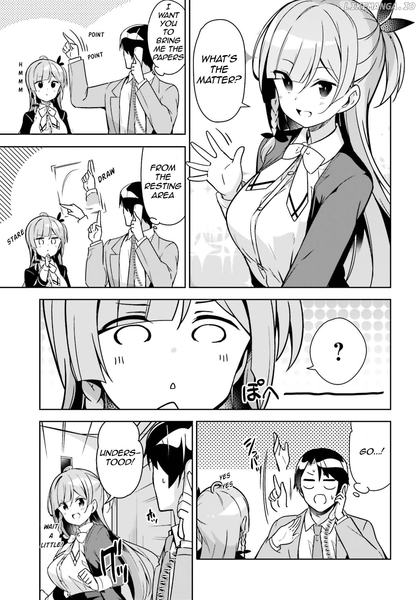 Senpai! Let's Have an Office Romance ♪ chapter 5.1 - page 4