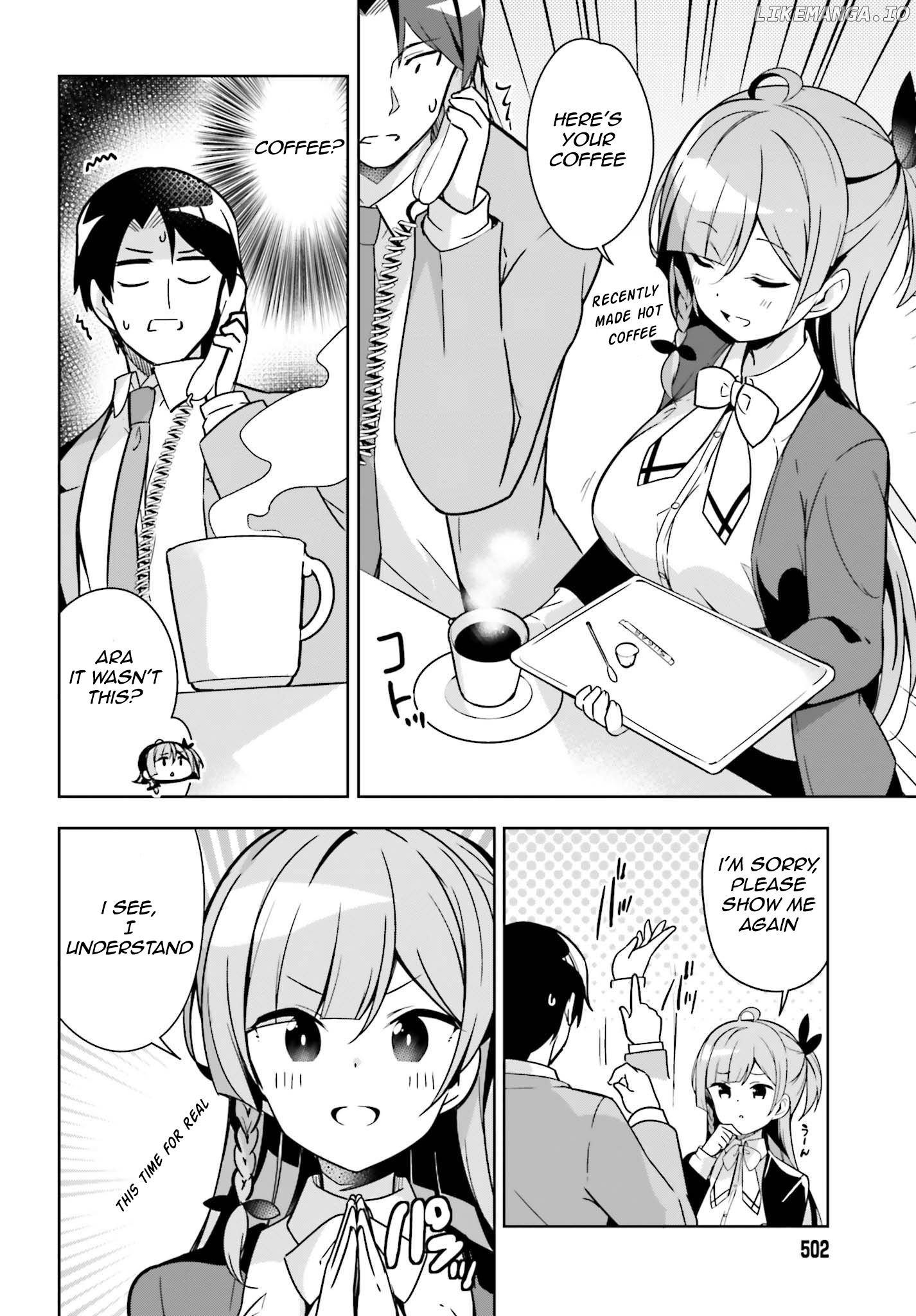 Senpai! Let's Have an Office Romance ♪ chapter 5.1 - page 5