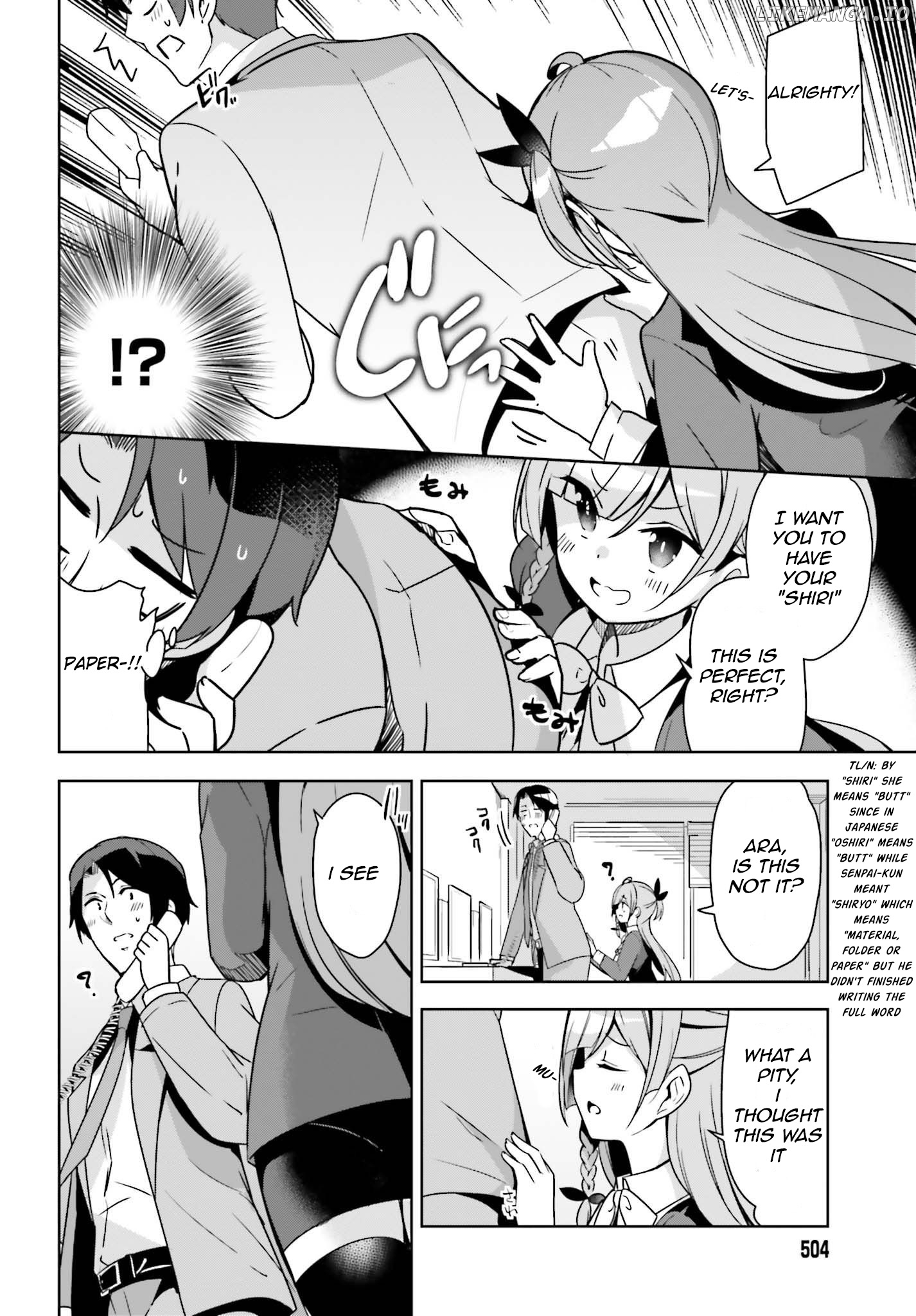 Senpai! Let's Have an Office Romance ♪ chapter 5.1 - page 7