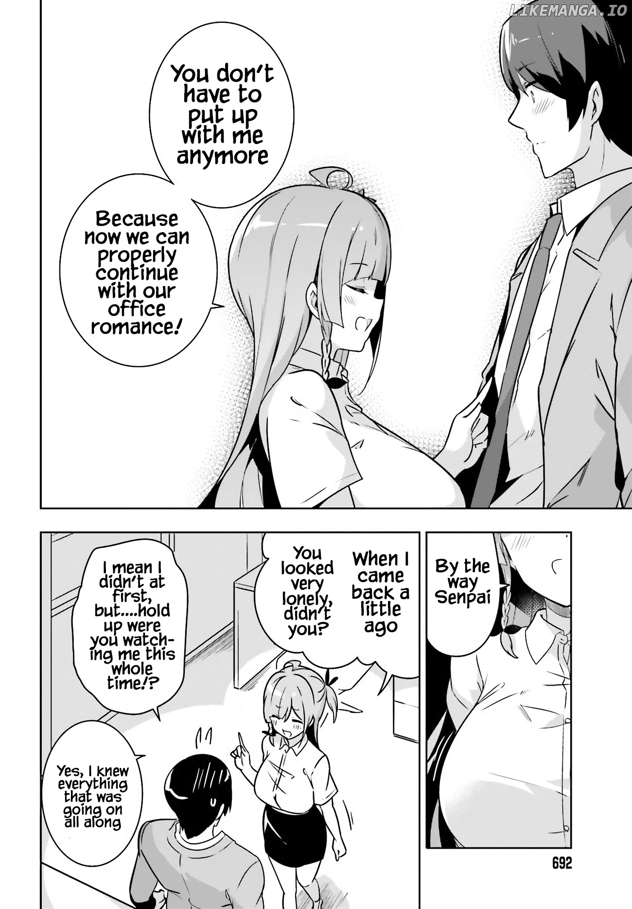 Senpai! Let's Have an Office Romance ♪ chapter 23 - page 11