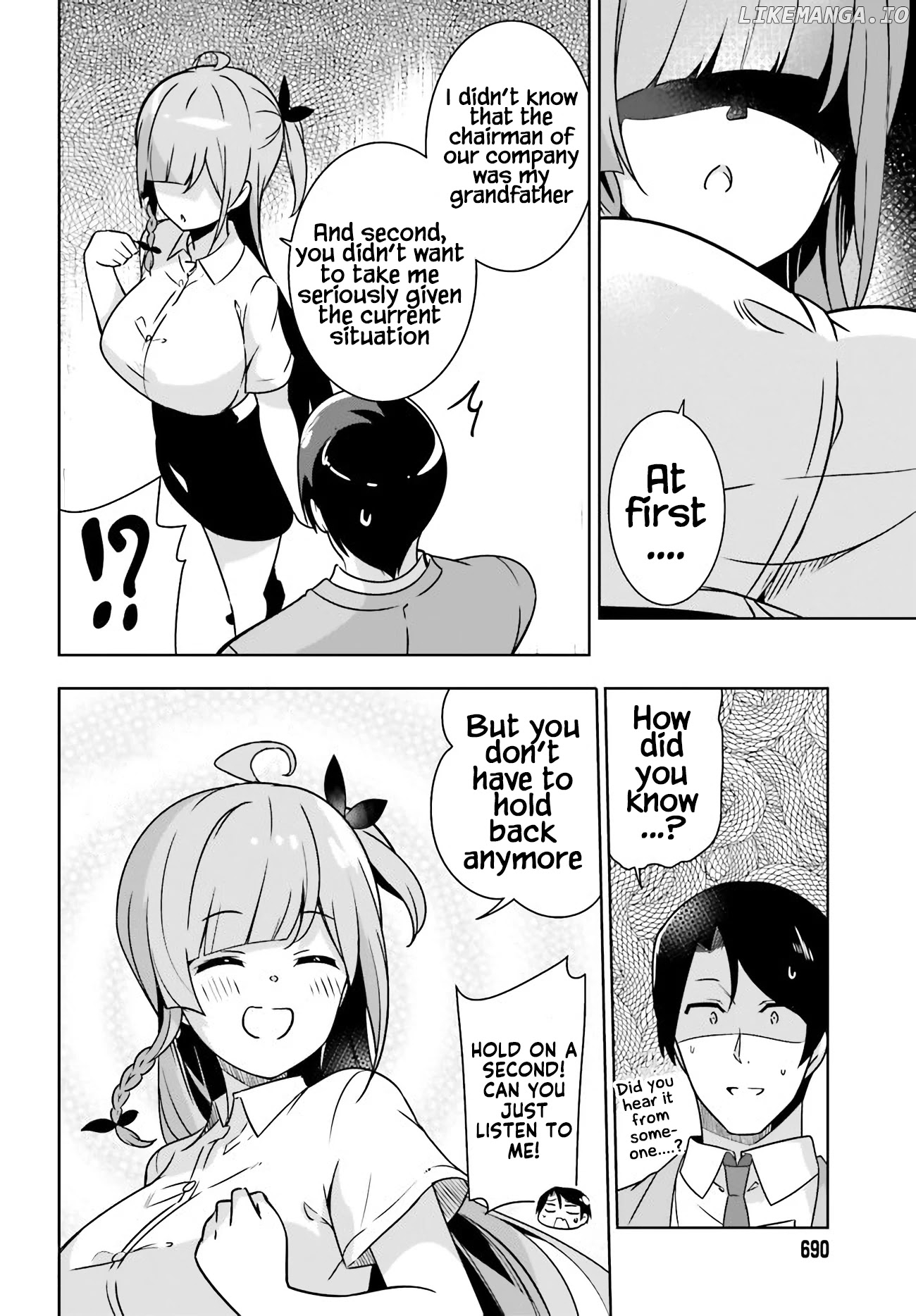 Senpai! Let's Have an Office Romance ♪ chapter 23 - page 9