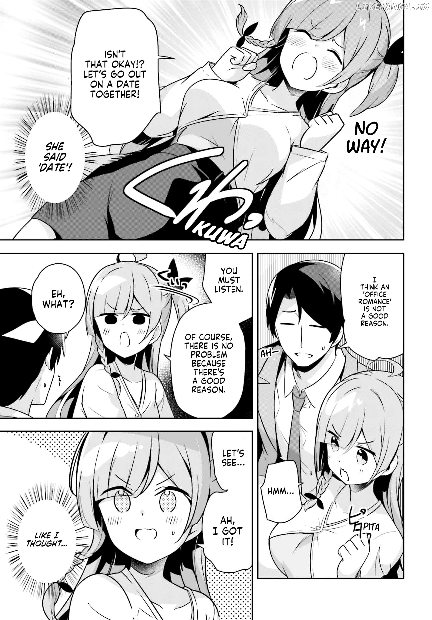 Senpai! Let's Have an Office Romance ♪ chapter 11.2 - page 4