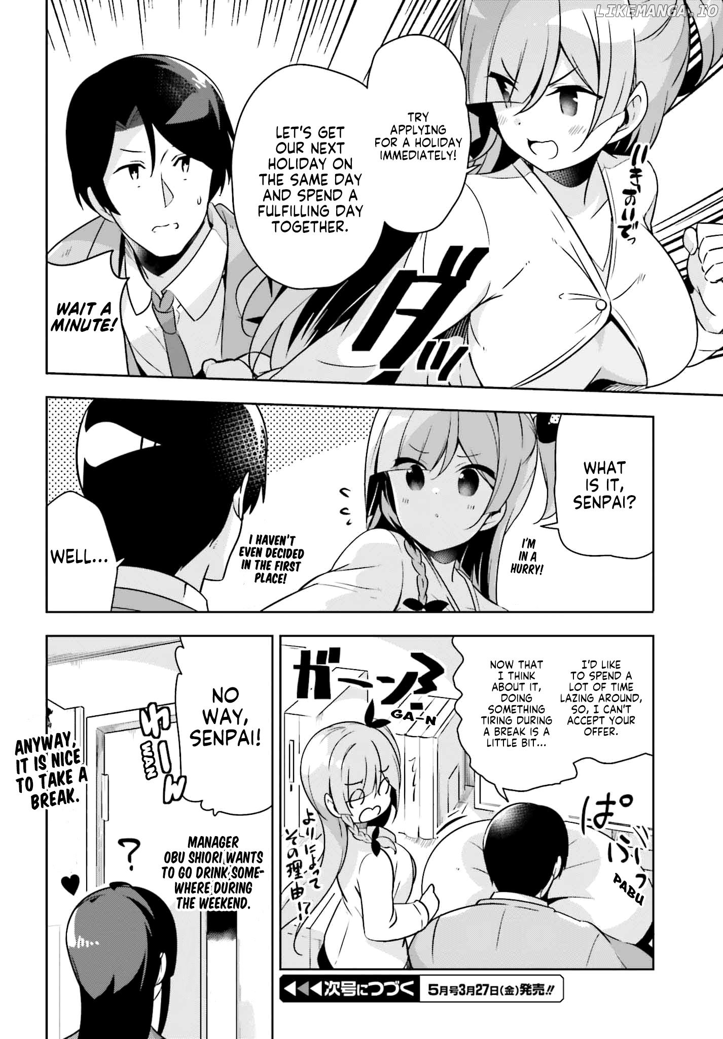 Senpai! Let's Have an Office Romance ♪ chapter 11.2 - page 7