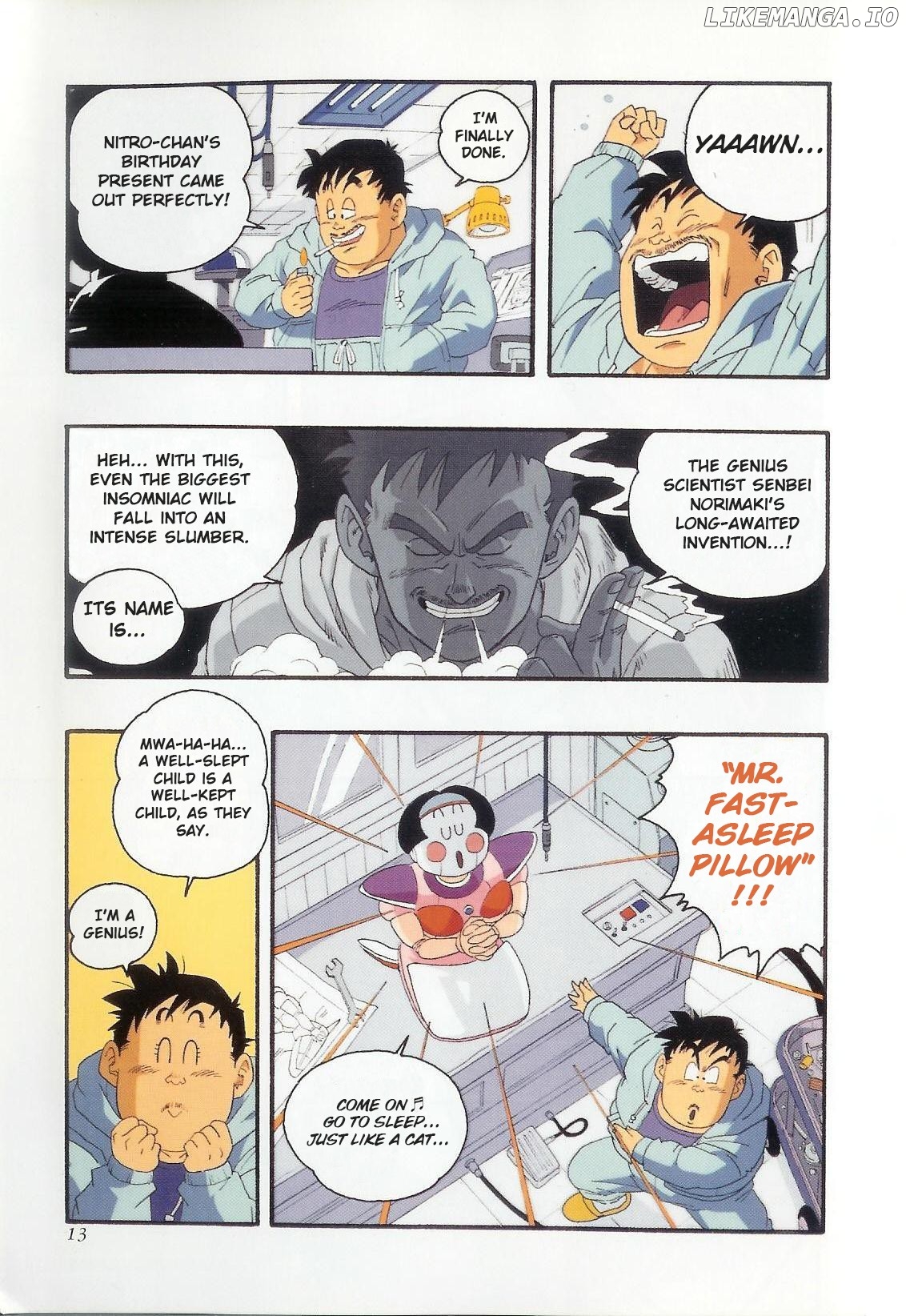 The Brief Return of Dr. Slump chapter 1 - page 8