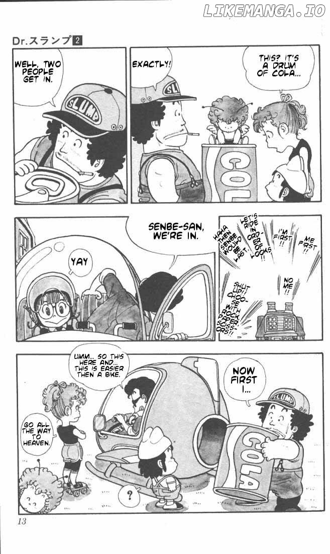 The Brief Return of Dr. Slump chapter 13 - page 11