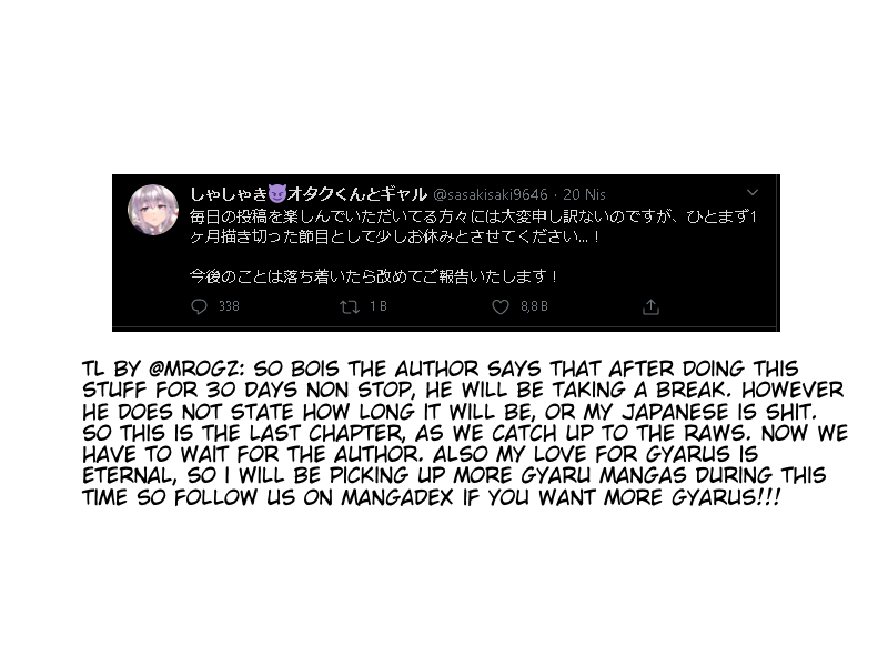 This Gyaru Will Date the Otaku in 100 Days chapter 30 - page 3
