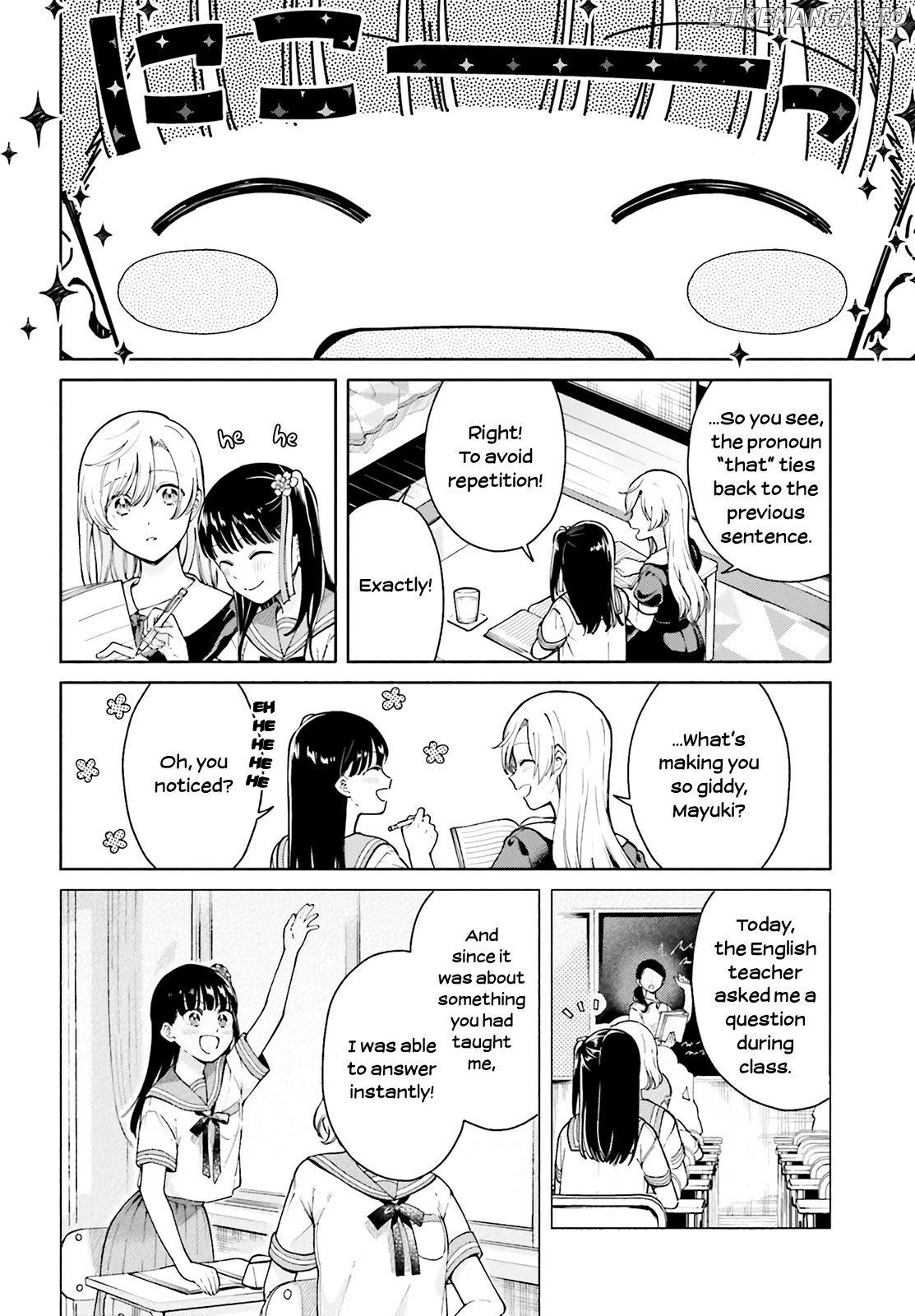 Goukaku No Tame No! Yasashii Sankaku Kankei Nyuumon chapter 4 - page 2