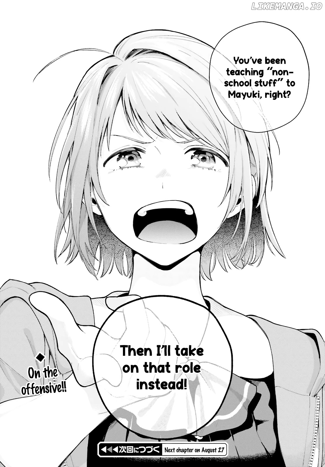Goukaku No Tame No! Yasashii Sankaku Kankei Nyuumon chapter 6 - page 32