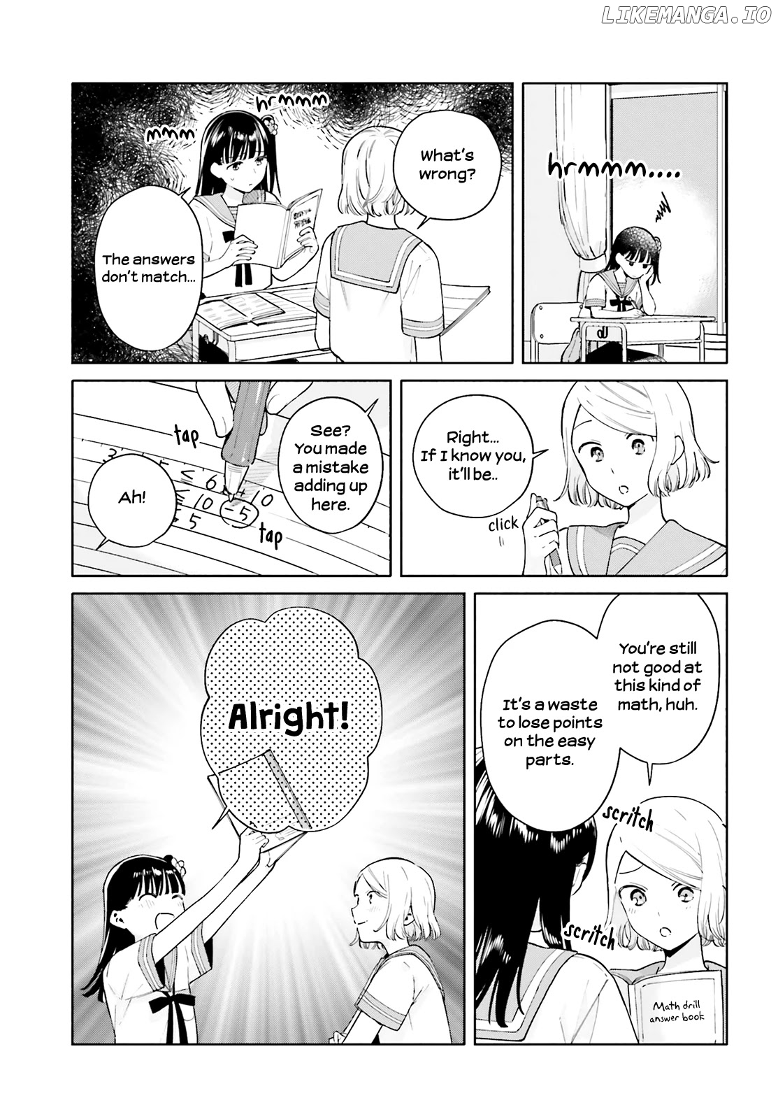 Goukaku No Tame No! Yasashii Sankaku Kankei Nyuumon chapter 8.5 - page 7