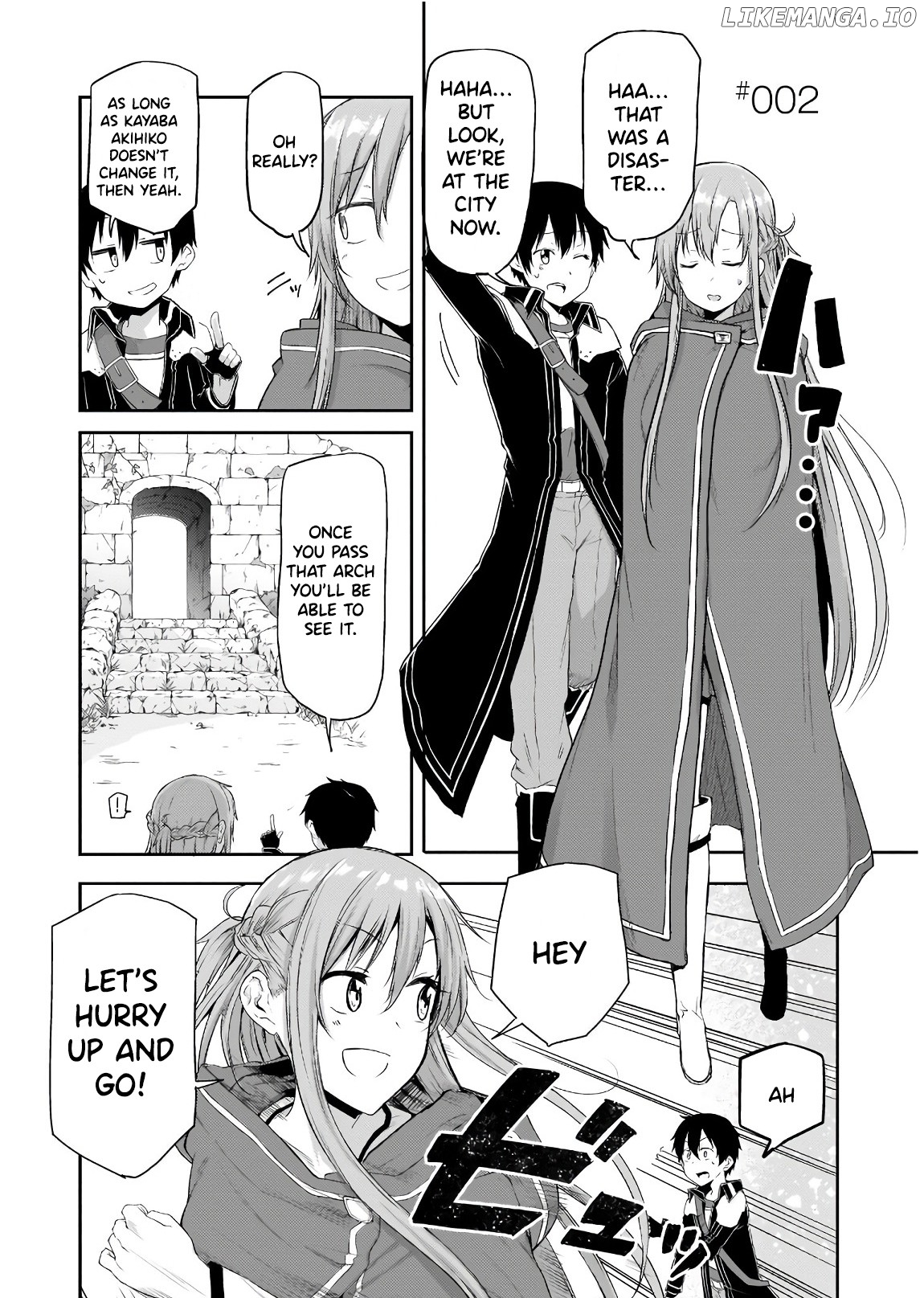 Sword Art Online: Progressive - Houei No Barcarole chapter 2 - page 2