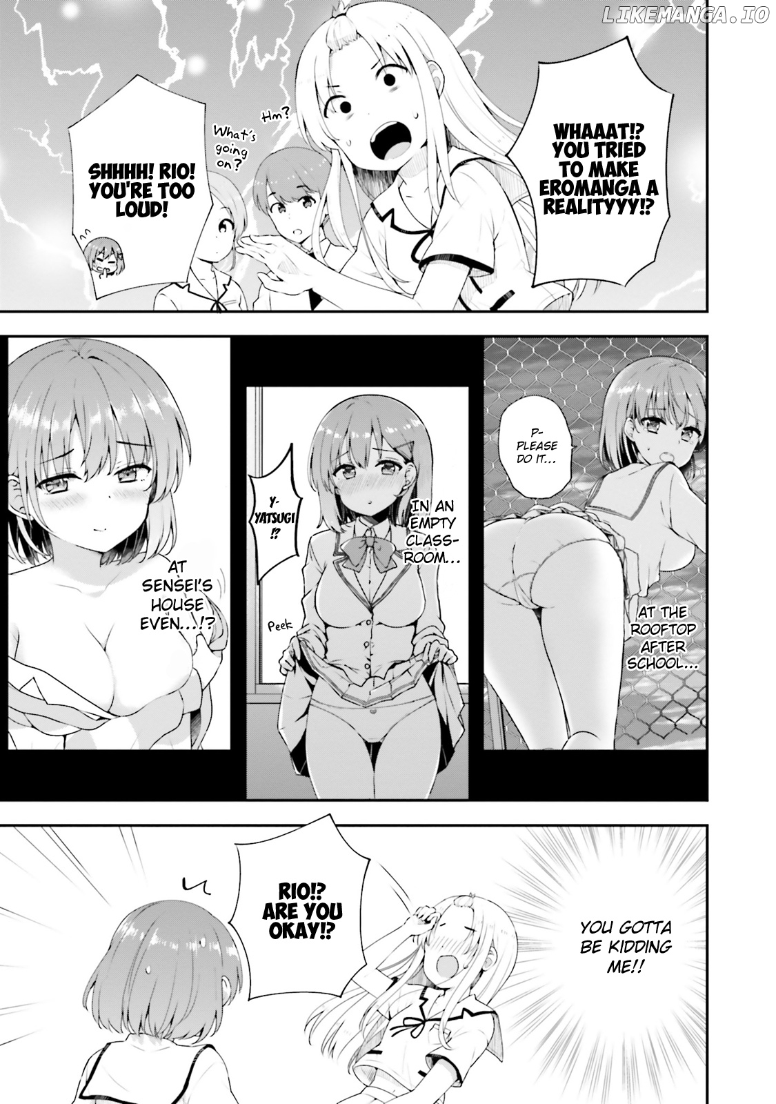 Koi Suru Otome Wa Eromanga Ni Yume Wo Miru chapter 11 - page 7