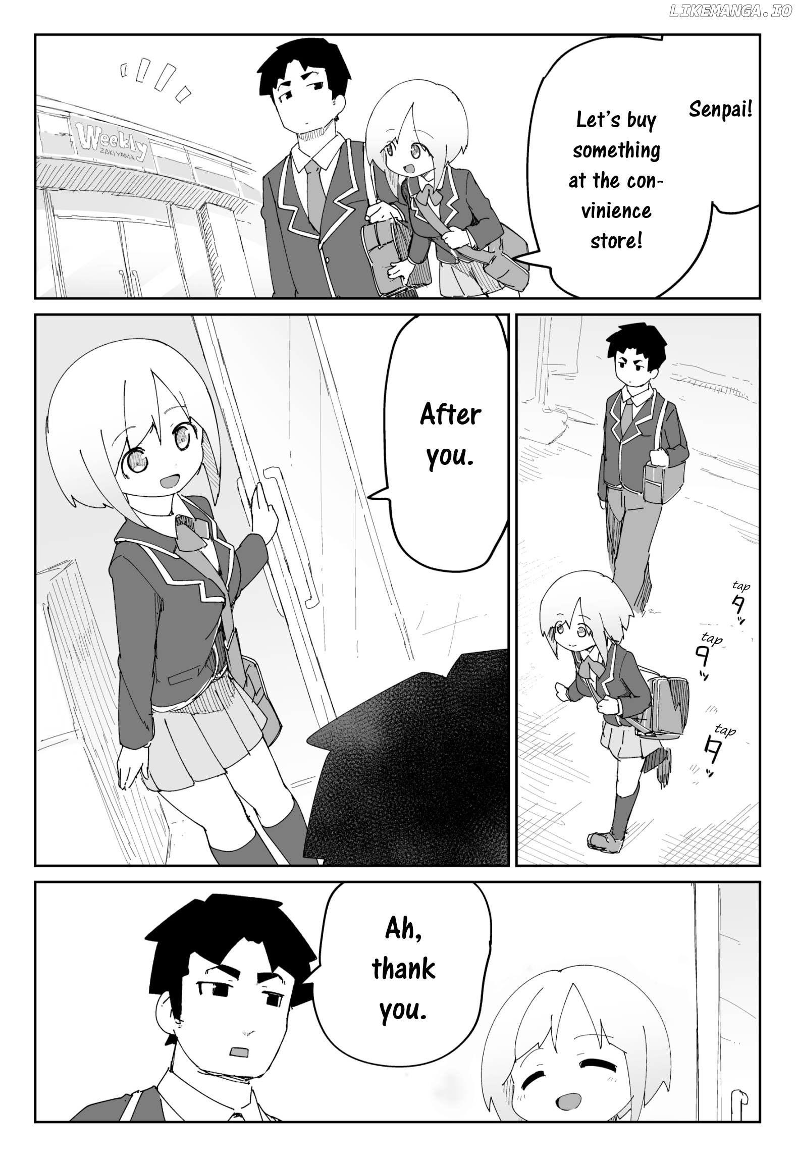 A Girl Who Unconsciously Acts Boyish chapter 2 - page 1