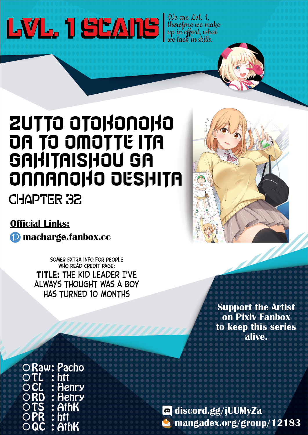 Zutto Otokonoko Da To Omotte Ita Gakitaishou Ga Onnanoko Deshita chapter 32 - page 2