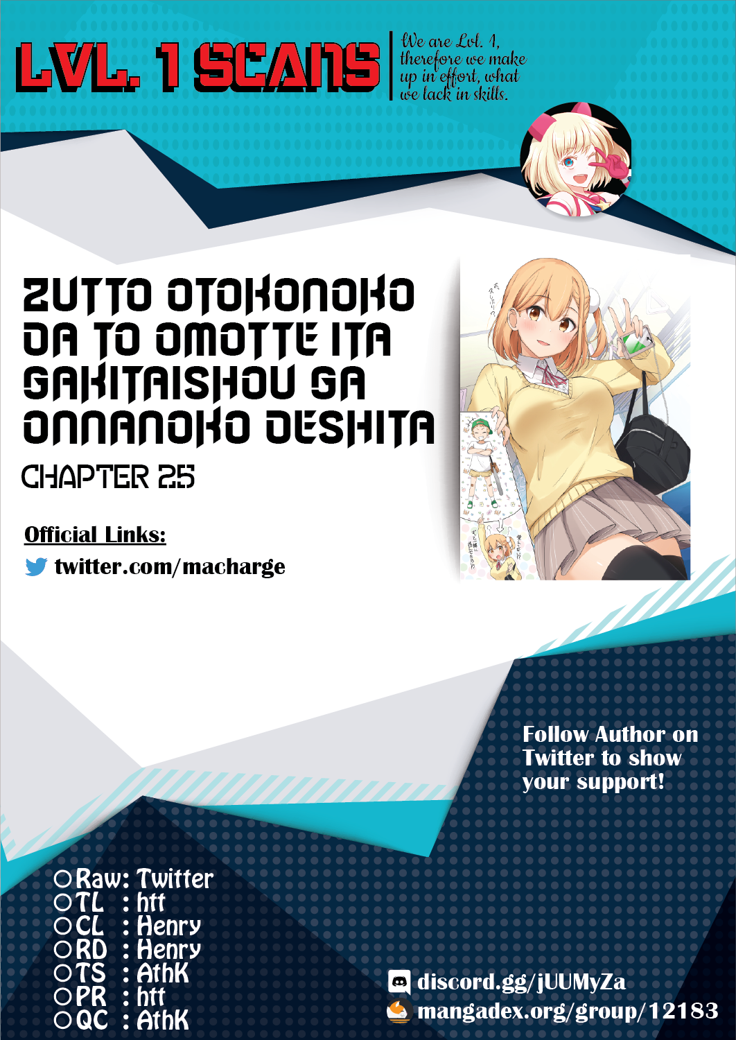 Zutto Otokonoko Da To Omotte Ita Gakitaishou Ga Onnanoko Deshita chapter 25 - page 2