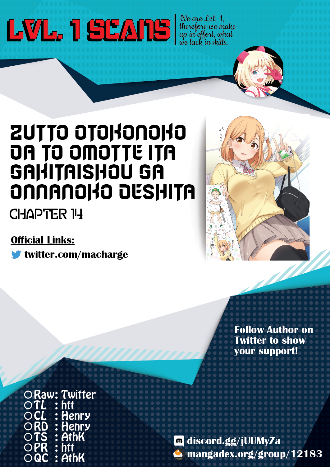 Zutto Otokonoko Da To Omotte Ita Gakitaishou Ga Onnanoko Deshita chapter 14 - page 2
