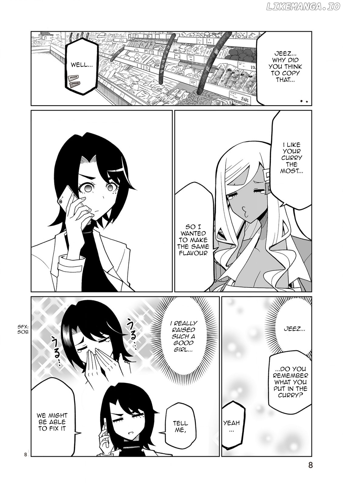 Tedama Ni Toritai Kurokiya-San chapter 31 - page 8