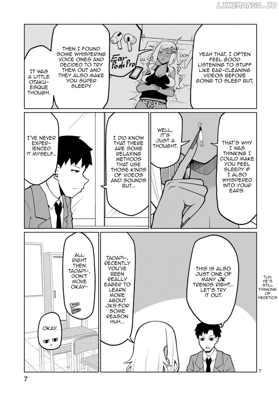 Tedama Ni Toritai Kurokiya-San chapter 7 - page 7