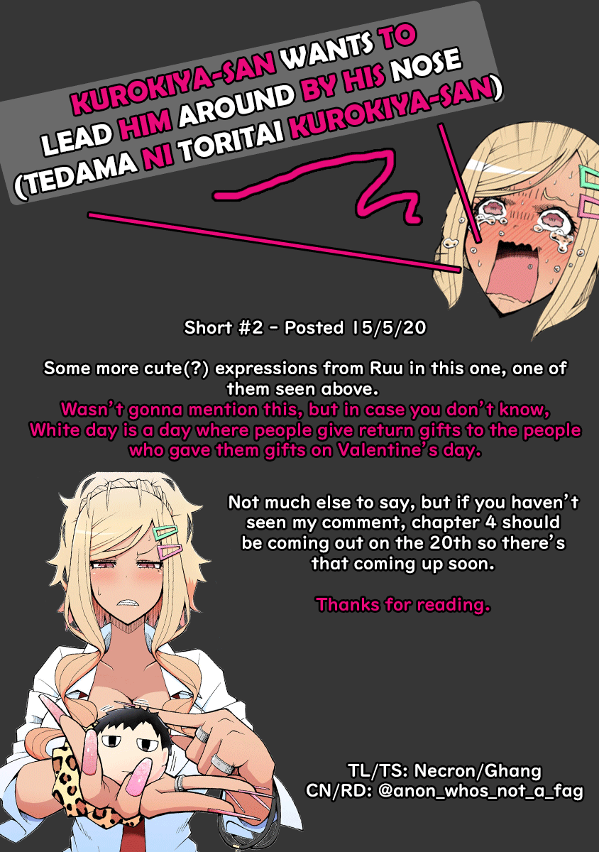 Tedama Ni Toritai Kurokiya-San chapter 0.2 - page 3