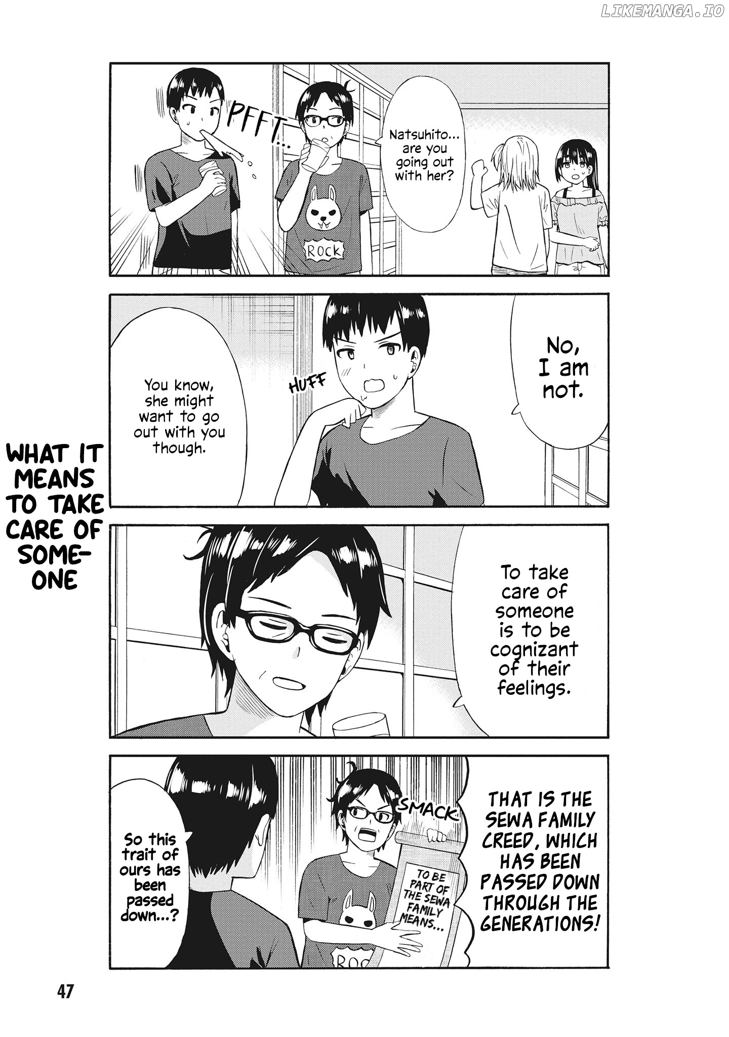 Usami-San Ha Kamawaretai! chapter 55 - page 7